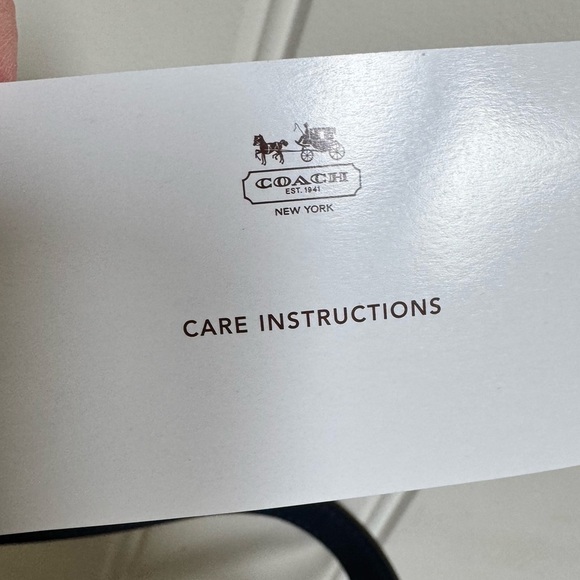 Coach Daisy Spectacular Off-White and Blue Shoulder Bag with Crossbody Strap - Picture 8 of 12